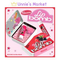 RESCENE 3-iasis mini albumas [lip bomb] (QR) (lūpų balzamo versija) + Nemokama dovana 1EA pink