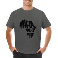 Mafijos K1 Fry marškinėliai, sunkiasvoriai, anime drabužiai, vintažiniai marškinėliai, vyriški medvilniniai marškinėliai M black