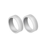 12/2X Joystick Protector Rubber Invisible Elastic Protective Ring for Playstation Portal Steam Deck ROG Controller Cover Ring white