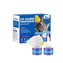 48/96 ml raminantis difuzoriaus rinkinys - Feromonų raminantis difuzorius Nerimo ir streso difuzoriaus rinkinys su 1 difuzoriumi + 2 papildymai 48 ml buteliukas - 60 dienų One Size