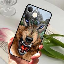 Skirta Realme Note 70 telefono dėklas Note 70T dangtelis Šaunus Liūtas Vilkas Minkšto Silikono Visiškos Apsaugos Korpusas Narzo 80 Lite C71 4G Indija Funda Narzo 80 Lite 4G black