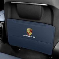 Automobilio sėdynės atlošo apsauginis kilimėlis Apsaugantis nuo nešvarumų ir smūgių kojomis Porsche Cayenne Panamera Macan 911 718 928 Taycan Cayman 918 Pajun black