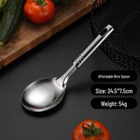 Stainless Steel Cookware Gift Set: 7-Piece with Wok & Spatula, 1mm Thick Nine-Bead Design black