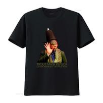 America Musician Captain Beefheart Trout Mask Replica Magic Band St Clair T Shirt vintage Washed streetwear designer clothes XL black
