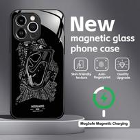 F1 Lenktynių Trasos Spausdinimo Telefono Dėklas iPhone 16 15 14 13 12 11 X XR XS 8 Plus Mini Pro Max Stiklinis Magnetinis Dėklas iPhone 16e