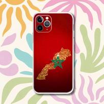 Moroccan Morocco Flag Passport Map Phone Case For iPhone 17,16e,16,15,14,13,12,11 Mini Pro Max X,XR,XSMAX 8,7 Plus Transparent iPhone11 beige