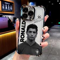 Garsus futbolininkas C-CR7 Padengtas telefono dėklas skirtas Xiaomi Redmi 15 A3 15C 14C 13C K50 A1 Note 15 14 13 12 12s Pro Plus 4G 5G Redmi 12 4G