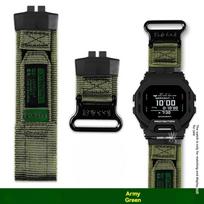 GBD200 Lauko sporto apyrankė Casio G-shock Black Knight 3506GBD-200-1/GBD-200sm laikrodžiams Pakeista nailoninė juosta Vyriška drobės laikrodžio juosta For GBD-200 black