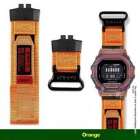 GBD200 Lauko sporto apyrankė Casio G-shock Black Knight 3506GBD-200-1/GBD-200sm laikrodžiams Pakeista nailoninė juosta Vyriška drobės laikrodžio juosta For GBD-200 black