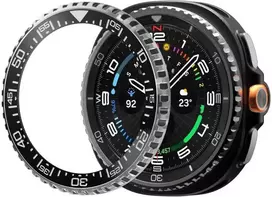Bezel Tune Pro Diver Samsung Galaxy Watch 8 Classic 46 mm Silver