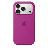 Dėklas Apple iPhone 18 Pro Silicone Case with MagSafe Magenta