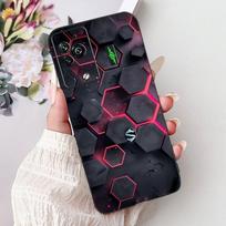 For Xiaomi Black Shark 5 Pro Shark5 Phone Case Black Shark 5 5Pro Elegant Floral Cat Painted Soft Silicone TPU Cases Black Shark 5 black