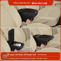 Renault Duster No-Drill Central Armrest Box black