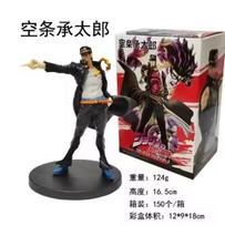 17 cm anime figūrėlė Kujo Jotaro Jolyne Cujoh JoJo's Bizarre Adventure PVC stovintis modelis žaislai darbalaukio kolekcija papuošalai dovanos With box black