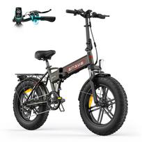 ENGWE EP-2 BOOST Elektrinis dviratis Sulankstomas Sukimo momento jutiklis 250W Variklis 25 KM/H 55 Nm Sukimo momentas Elektrinis dviratis 20x4 Pločios padangos E-bike ruda