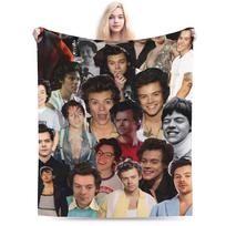 Harry Styles Bučiuokis Visą Laiką Dovaninė Antklodė Vyrams Moterims Super Minkštos Jaukios Mesti Antklodės Sofai 50x60 Colių Daug Dydžių 75x90cm