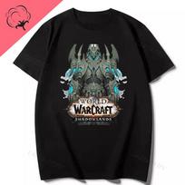 World of Warcraft Unisex apranga WOW žaidimo grafinis marškinėlis Stormwind universitetas 100% medvilnė apvalia apykakle gatvės stiliaus žaidimų mėgėjų marškinėliai viršūnės S gray