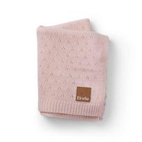 Elodie Details megztas pledas kūdikiui Pointelle Misty Pink, rausvas