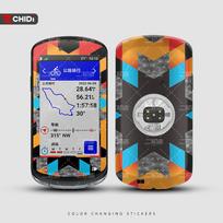 Garmin Edge 1040 SAULĖS VERSIJAI Dviračio GPS jutiklinio ekrano dekoratyvinis lipdukas Atsparus vandeniui ir įbrėžimams Asmeninis blue