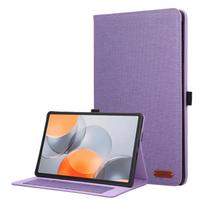 Dėklas Lenovo Yoga Tab Case 11.1 Tb710fu Minkšto audinio atlenkiamas stovas Planšetės Funda for Lenovo Xiaoxin Pad Pro GT Case 11.1 Colio Yoga Tab 11.1 violetinė