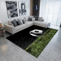 Futbolo Kilimas ir Kilimėliai Miegamojo Svetainės Vaikams 3D Futbolo Laukas Spausdintas Raštas Kilimėlis Vaikų Žaidimų Grindų Kilimėlis Dekoras 60x90cm