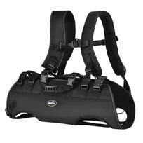 WAKYTU Pet Assisted Walking Harness Backpack black