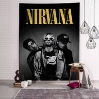 Nirvana Grupė Žurnalas Klasikinis Anime Komiksų Sieninė Danga Menas Mokslinė Fantastika Kambarys Namų Dekoras Sienos Kabinys Namų Dekoras 50x70 cm