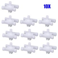 51131829904 Šoninės kėbulo apdailos juostelės tvirtinimo spaustukai BMW 3 5 serijai E21 E30 E36 E46 E90 E91 E92 E93 E12 E28 E34 E39 E60 E61 white