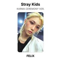 Stray Kids KARMA CEREMONY VER. Oficiali nuotraukų kortelė FELIX