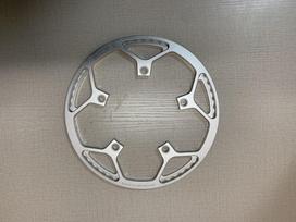 Litepro BMX Bicycle BCD130 Single Disc Gear Round Plate Crankset 45/47/53/56/58T Folding Bike Chain Wheel Crank Chainring 56T sidabras
