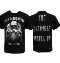 Dark Tranquillity Šis yra laikas Meno raštas Klasikinės roko grupės Marškinėliai Atsitiktinio stiliaus Madingi Medvilniniai Marškinėliai Unisex ir Unisex S gray
