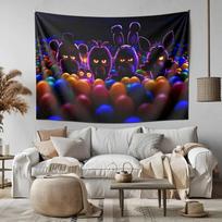 Five Nights At Freddy's Tapestry Is Creepy 100X70CM brown