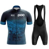 Rcc Poc 2026 Vyriškas Dviračių Marškinėlių Rinkinys Vasaros Dviračių Apranga Mtb Dviratininko Apranga Vienodas Maillot Ropa Ciclismo Dviračių Kostiumas Asian size - XL