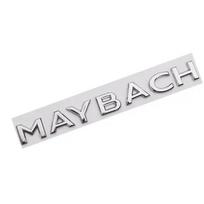 Automobilio emblema raidė priekinis variklio dangtis Galinis bagažinės dangtis bagažinės ženklelis lipdukas Mercedes benz Maybach Decal stiliaus Aksesuarai1 hvcm60 white