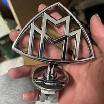 Automobilio emblema raidė priekinis variklio dangtis Galinis bagažinės dangtis bagažinės ženklelis lipdukas Mercedes benz Maybach Decal stiliaus Aksesuarai1 hvcm60