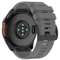 Quickfit 22 26mm silicone strap for Garmin Fenix 5 5X Plus 6X 6 7 7X Pro Fenix 8 E 47mm 51mm Epix Pro Tactix8 quatix 8 47 Correa QuickFit 26mm black