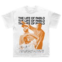 Kanye West Life of Pablo Album Graphic T-shirt Men Women Streetwear Oversized Y2k Casual Loose Short Sleeve Unisex Tee Shirt Female Male Clothing XXXL white