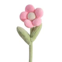 Spring Flower Series Plush Toys Beautiful Lifelike Tulip Sunflower Plush Toys Soft Stuffed Colorful Flower Toys Cute Home Decor 30 cm pink