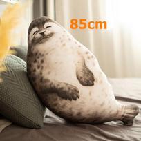 45-130cm Didelis minkštas liūto pliušinis žaislas Mielas jūrų pasaulio gyvūnas ruonio pliušinė kimštinė lėlė Kūdikio miego pagalvė Vaikų mergaičių dovana Namų dekoras