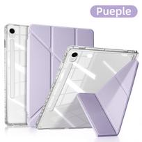 For Samsung Galaxy Tab S10 Plus S6 Lite S11 Case For S9/S9FE/S10FE/S10Lite 11in S9+ Tab A11/A9+ 11in S9FE+ Magnetic Transparent Tab S10lite 11in