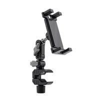 Universal Pillar Grab Handle Phone Mount, Heavy Duty Adjustable Bracket For Car Truck Pickup, Excavator Loader Support Stand 12.6 INCH
