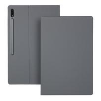 Magnetic Stand Cover For Samsung Galaxy Tab S10FE/S9 Plus,With Pencil Holder For Tab S8 S7 FE Case Auto Sleep Wake For S10 Ultra Tab S7  S8 11-inch pilka spalva