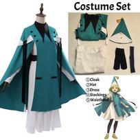 Anime Burtininkės Skrybėlė Atelier Coco Agott Cosplay Kostiumas Pilnas Komplektas Moteriška Uniforminė Suknelė Apsiaustas Burtininkės Skrybėlė Helovino Vaidmenų Žaidimo Apranga S black