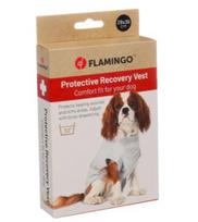 Pooperacinis drabužis šunims Flamingo Safety Body Halli, 29 cm, pilkas