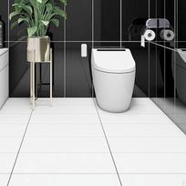 Keraminių plytelių dažai Vandeniui atsparūs Vonios kambario Neslystantys Atnaujinimo rinkinys namams Tile Paint 0.5KG_White gray