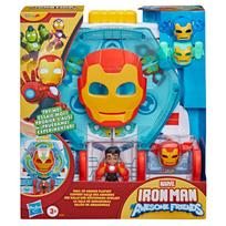 AVENGERS  IRON MAN AND HIS AWESOME FRIENDS Rinkinys „Šarvų kambarys“
