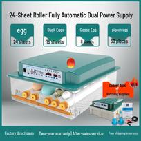 Automatinis namų inkubatorius vištų, ančių, žąsų, balandžių kiaušiniams 24 eggs, dual power