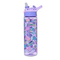 Smiggle Šiaudelis Vandens Buteliukas 650ml Didelės Talpos Vaikams Studentams Puodelis Lengvas Skaidrus Nešiojamas 500ml-1000ml