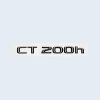 For Lexus Glossy Black CT200h LC500 LC500h HYBRID 3D Metal Emblem Car ZKHD6 Trunk Logo Badge Sticker Accessories CT LC Series Style 4
