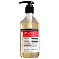 Derma Factory Red Acne Body Wash Clarifying Sebum Control 300ml Korean Skincare Body Cleanser beige